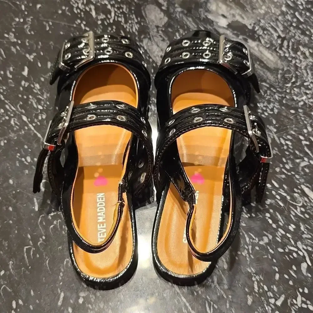 BRAND NEW STEVEN MADDEN KIDS GIRLS' J-GRAYAA SLINGBACK SANDALS